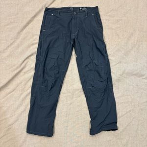 Kuhl Hiking Cargo Pants Charcoal Dark Grey Outdoors